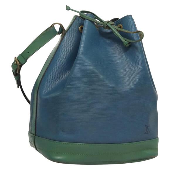 LOUIS VUITTON Epi Noe Shoulder Bag Bicolor Green Blue M44044 - Picture 1 of 16
